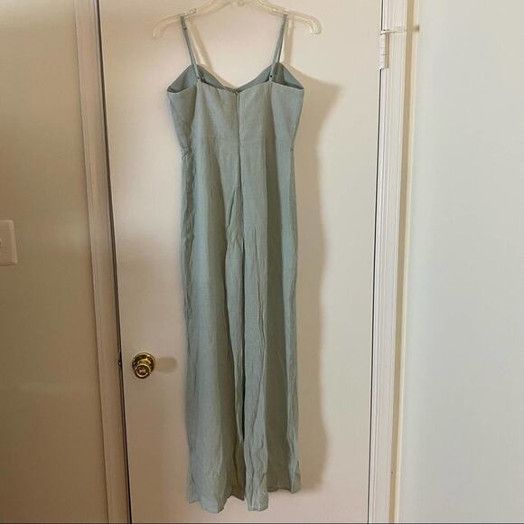 New Style State Wide Leg Jumpsuit Mint Green 10 - Picture 6 of 16